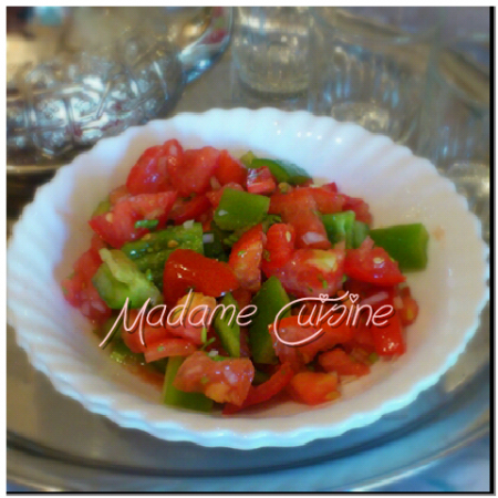 Frisse Paprika salade